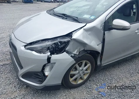 2017 Toyota Prius C One из США, поврежденный, VIN JTDKDTB31H1596232